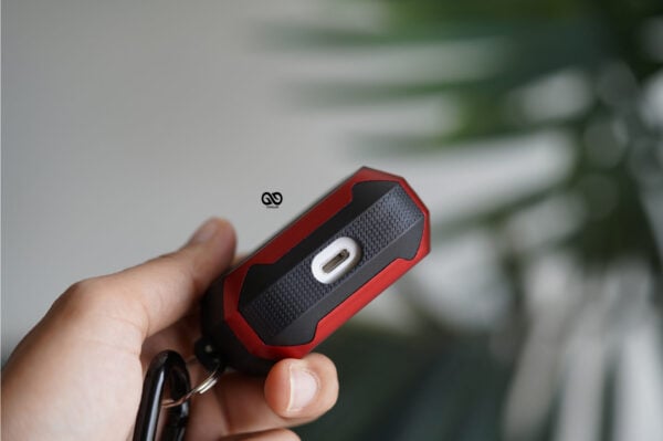 Red Black Shockproof airpods case for Airpods 3 - Image 9