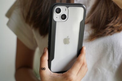Black Tactical Defense Case For iPhone 13