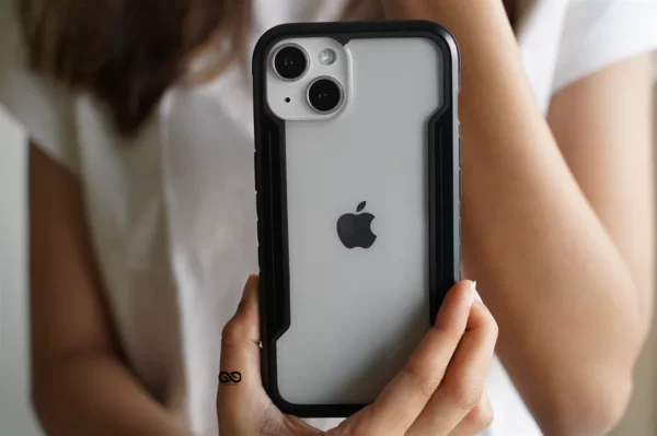 Black Tactical Defense Case For iPhone 13