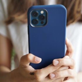 Deep Navy Genuine Silicone Case For iPhone 12 Pro Max