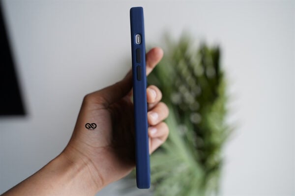 Deep Navy Genuine Silicone Case For iPhone 12 Mini - Image 9