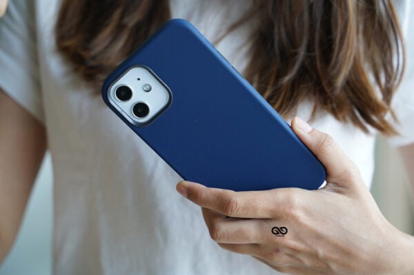 Deep Navy Genuine Silicone Case For iPhone 12 Mini - Image 10