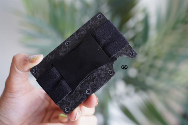 Minimal Card Holder with Cash Strap - Image 16