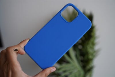 Ocean Blue Genuine Silicone Case For iPhone 12 Pro Max
