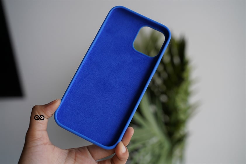Ocean Blue Genuine Silicone Case For iPhone 12 Pro Max