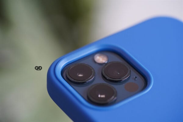 Ocean Blue Genuine Silicone Case For iPhone 12 Pro Max - Image 7