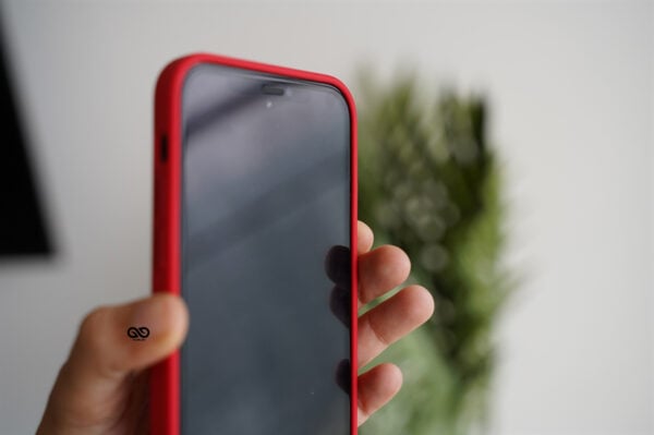 Red Genuine Silicone Case For iPhone 12 Pro Max - Image 13