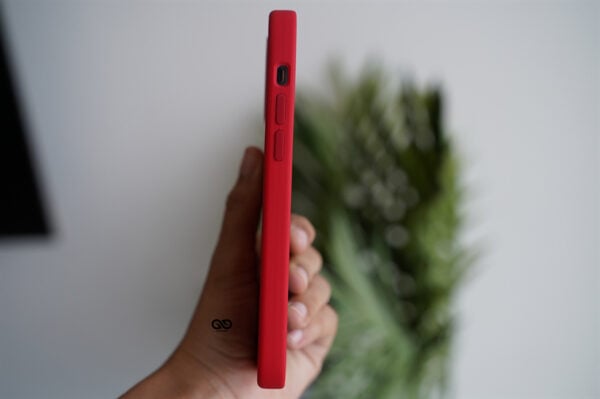Red Genuine Silicone Case For iPhone 12 Pro Max - Image 10