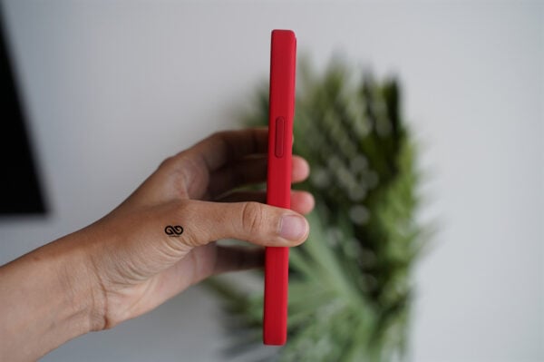 Red Genuine Silicone Case For iPhone 12 Pro Max - Image 8