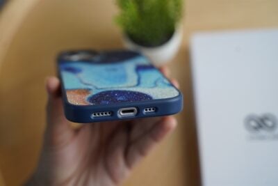 Sand Texture Bling Case