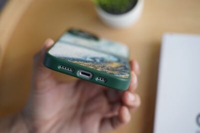 Sand Texture Bling Case