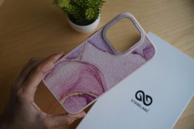 Sand Texture Bling Case