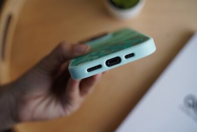 Sand Texture Bling Case