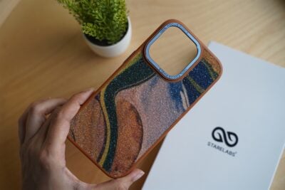 Sand Texture Bling Case