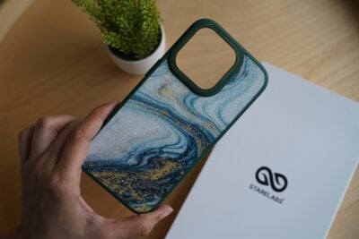 Sand Texture Bling Case