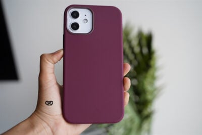 Genuine Silicone Case For iPhone 12