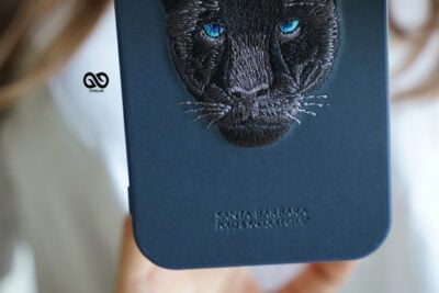 Black Panther Leather Case - Blue For iPhone 12 Pro Max