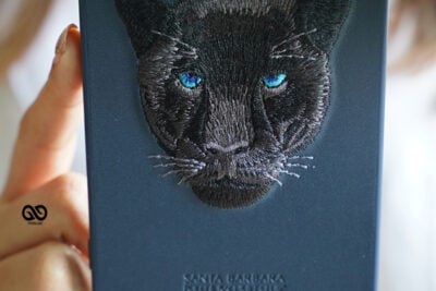 Black Panther Leather Case - Blue For iPhone 12 Pro Max