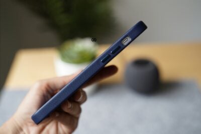 Grainy Textured Vegan Leather Case for iPhone 12