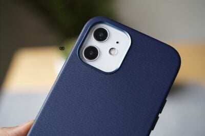 Grainy Textured Vegan Leather Case for iPhone 12