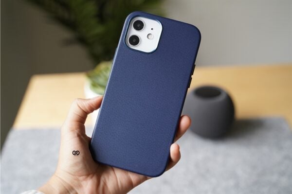 Grainy Textured Vegan Leather Case for iPhone 12 - Image 32