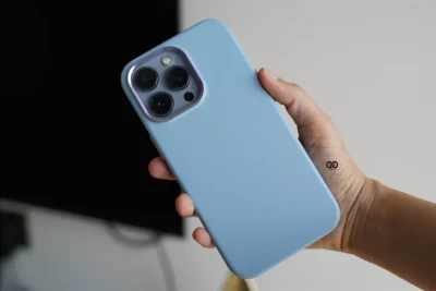 Grainy Textured Vegan Leather Case for iPhone 13 Pro
