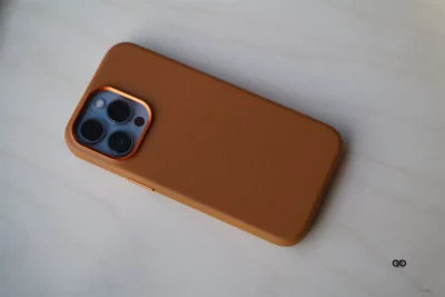 Grainy Textured Vegan Leather Case for iPhone 13 Pro