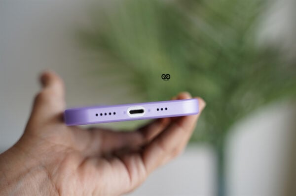 Purple Ultra Thin Case for iPhone 12 - Image 4