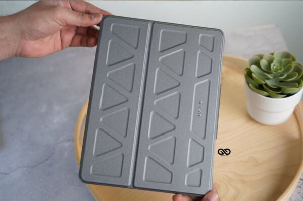 iPad Air 2/ iPad Pro 9.7 3D Design Grey Flip Case - Image 23