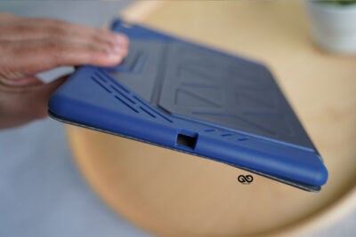 iPad Air 2/ iPad Pro 9.7 3D Design Blue Flip Case