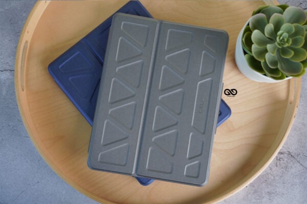 iPad Air 2/ iPad Pro 9.7 3D Design Grey Flip Case - Image 26