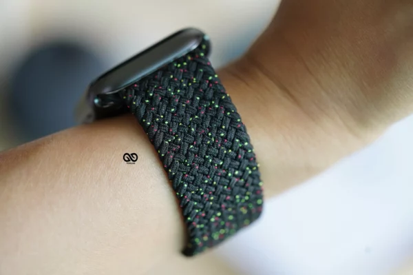 Black Unity Braided Solo Loop For Apple Watch 42MM 41MM 40MM Series 4 5 6 7 8 9 10 SE SE 2 Gen - Image 10