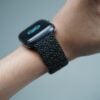 Black Unity Braided Solo Loop For Apple Watch 42MM 41MM 40MM Series 4 5 6 7 8 9 10 SE SE 2 Gen