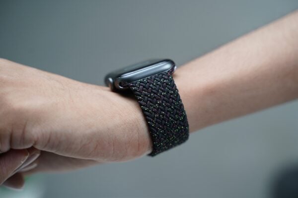 Black Unity Braided Solo Loop For Apple Watch 42MM 41MM 40MM Series 4 5 6 7 8 9 10 SE SE 2 Gen - Image 7