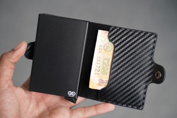 Carbon Fiber Leather Card and Cash Holder - Image 15