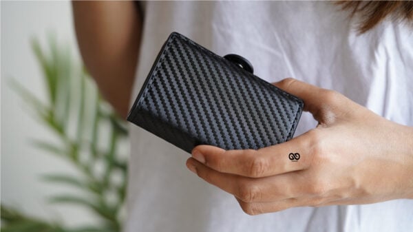 Carbon Fiber Leather Card and Cash Holder - Image 19