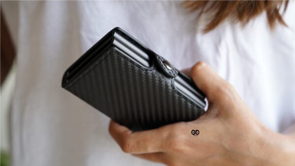 Carbon Fiber Leather Card and Cash Holder - Image 20