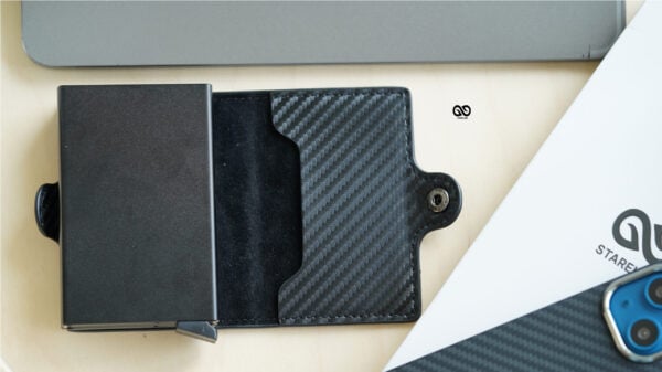 Carbon Fiber Leather Card and Cash Holder - Image 21