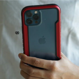 Red Tactical Defense case for iPhone 12 Pro