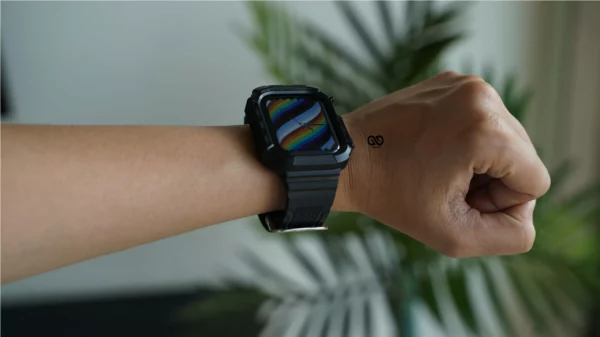 Rugged Protective Bumper with Band