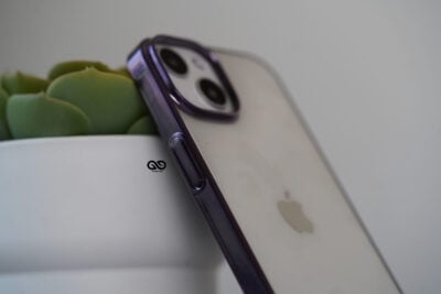 Hard Case with Colored Border