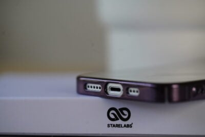 Hard Case with Colored Border