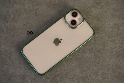 Hard Case with Colored Border