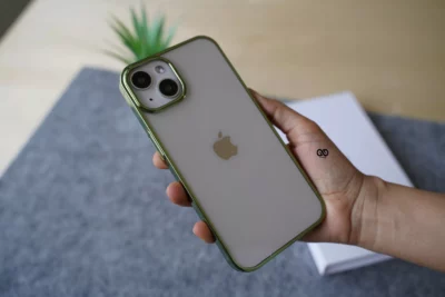 Hard Case with Colored Border