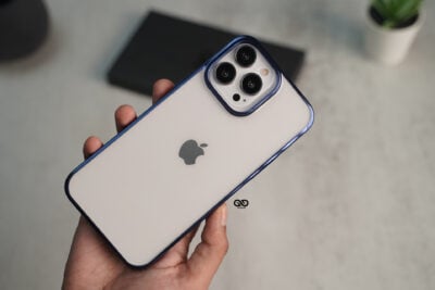 Hard Case with Colored Border