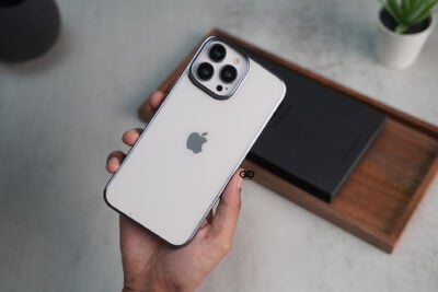 Hard Case with Colored Border