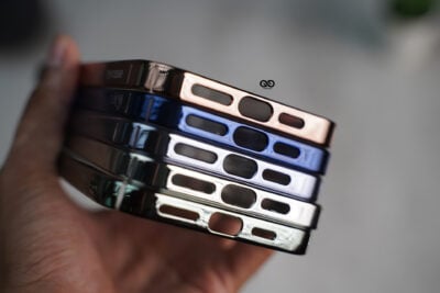 Hard Case with Colored Border