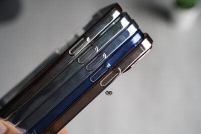 Hard Case with Colored Border