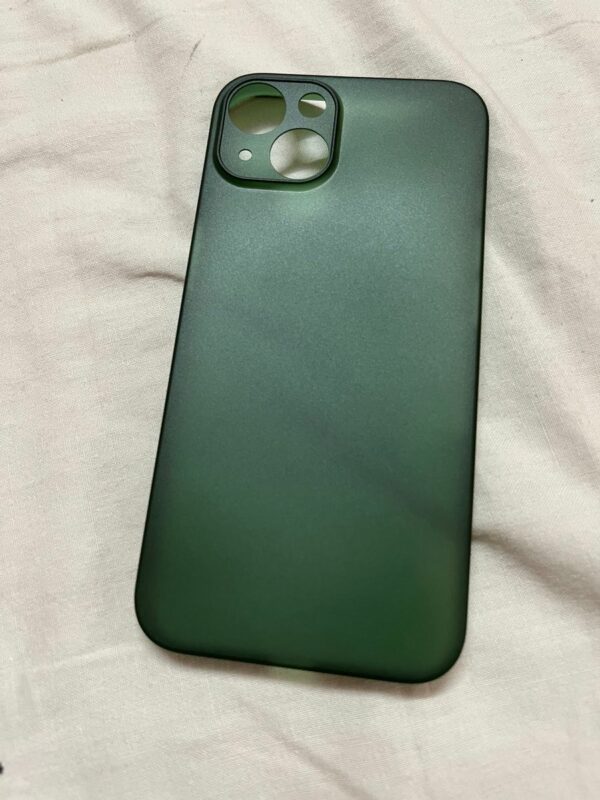 Green Ultra Thin Case for iPhone 13 Mini - Starelabs® India