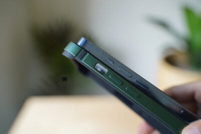 Alpine Green Fiber Bumper for iPhone 13 Pro Max (Bumper, not a Case)